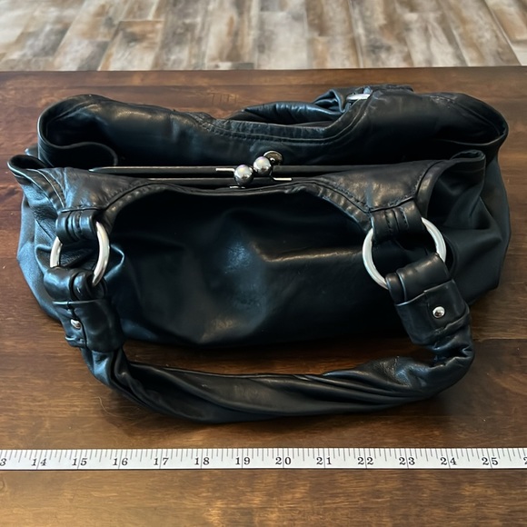 Coach black purse with duster bag - Picture 4 of 10